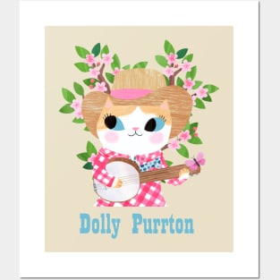 Dolly Purrton Posters and Art